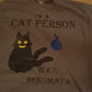 Cat Person Cotton Tee